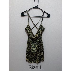 F21 Leopard Dress